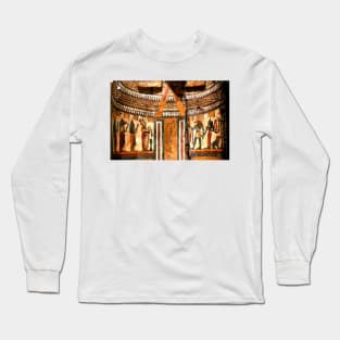 Detail of a sarcophagus Long Sleeve T-Shirt